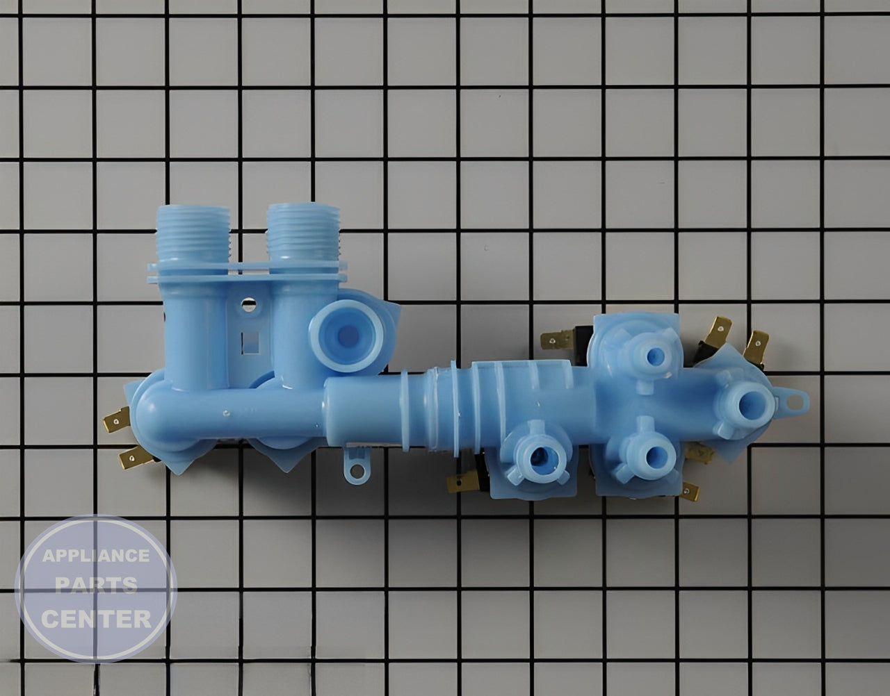 WHIRLPOOL WATER VALVE W10853723 - Detailed view of durable components