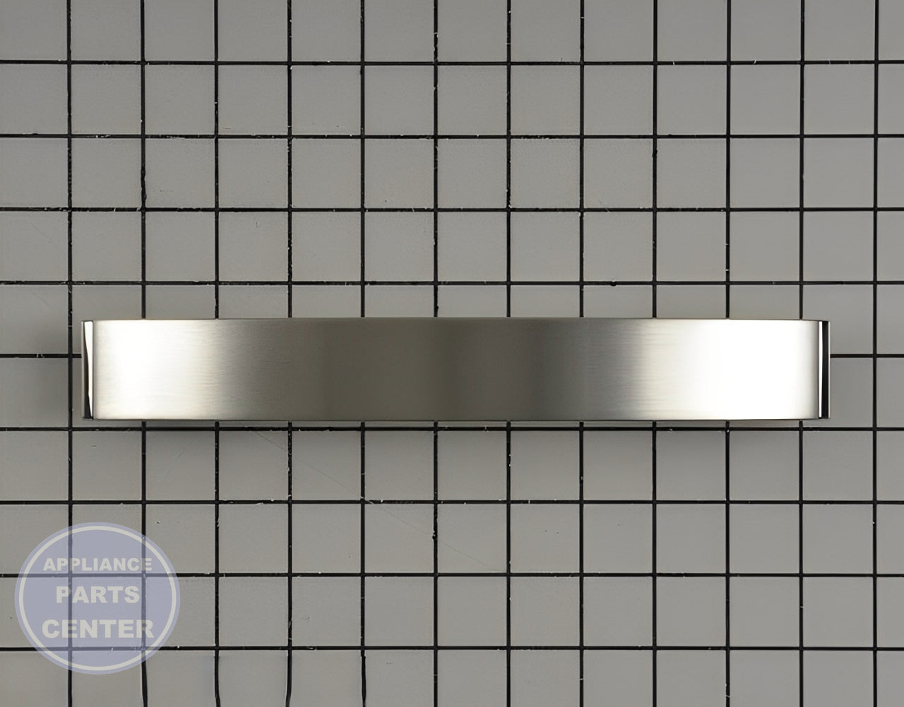 Whirlpool Door Handle W11102990 - Installation in Whirlpool model showing screw mounting points