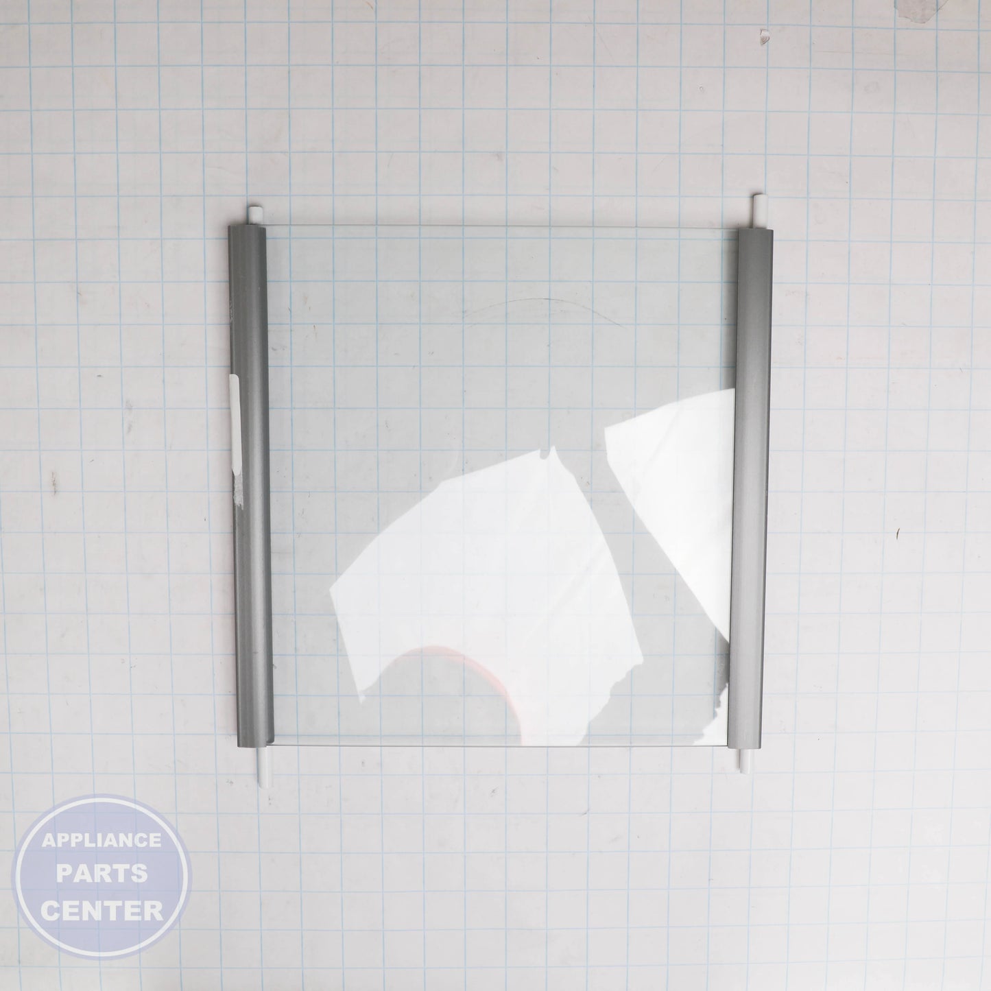 Whirlpool SHELF-GLAS W11162576 - Installation in specific model showcasing key mounting points