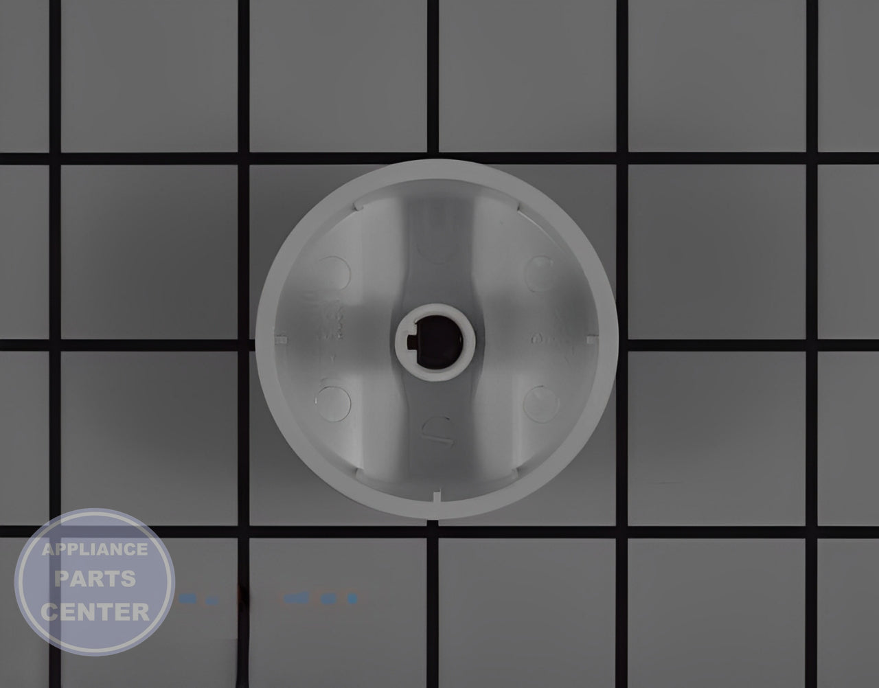 Control Knob W11222053 - Side view with 2 inches diameter
