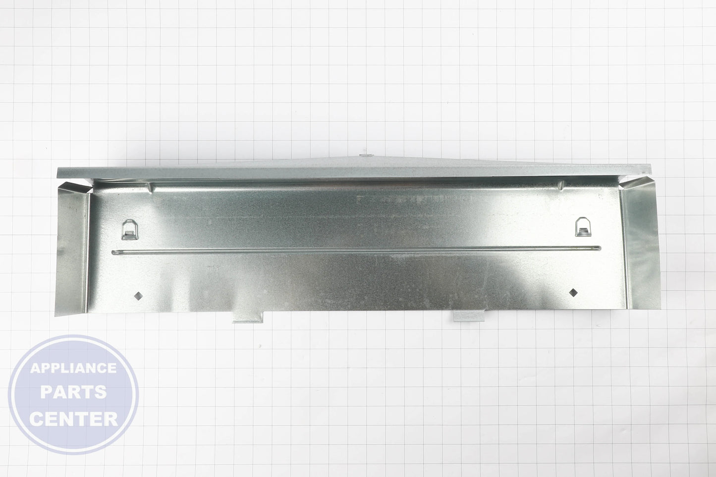 WPL TRAY-DRIP W11408656 - Installation in designated model showing mounting points