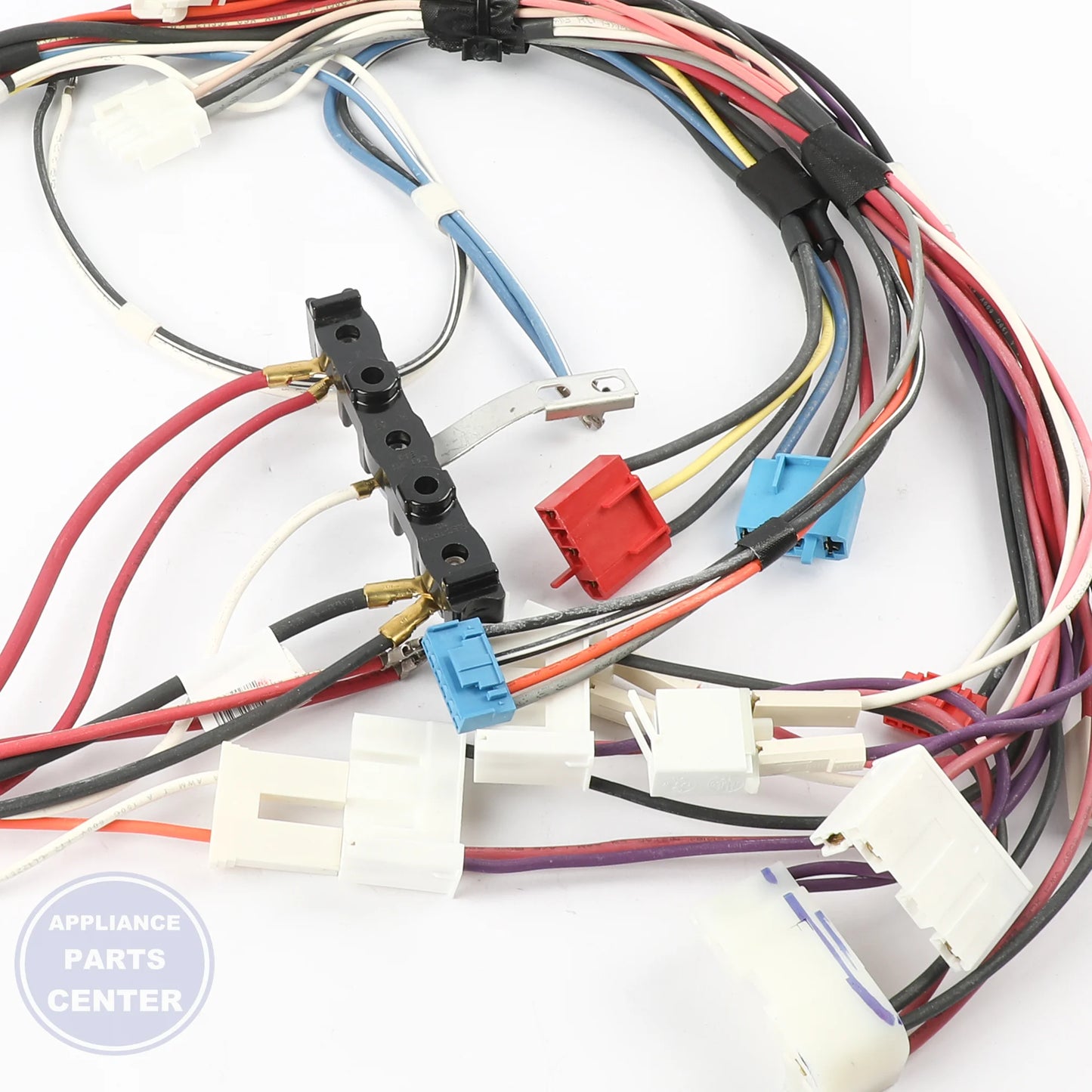 WPL HARNS-WIRE W11501964 - Installation in W10829579 stove showing essential mounting points