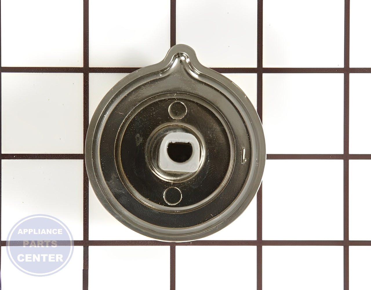 Control Knob WB03T10262 - Side view with X inches diameter