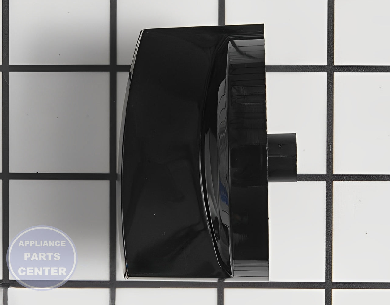 GE OVEN KNOB VALVE WB03X21227 - Side view with specific measurements