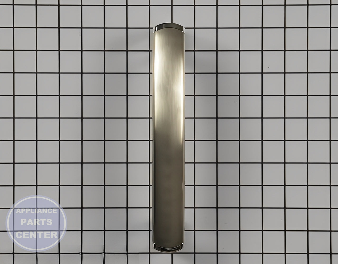 MICROWAVE HANDLE - STAINLESS STEEL WB15X20402 - Side view with 10-inch length