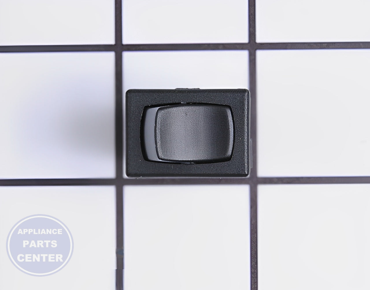 Rocker Switch WB24T10042 - Side view with exact measurements