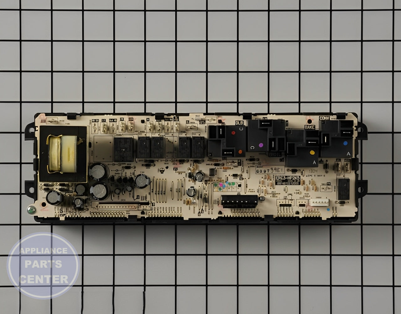 Control Board WB27K10424 - Detailed view of circuitry