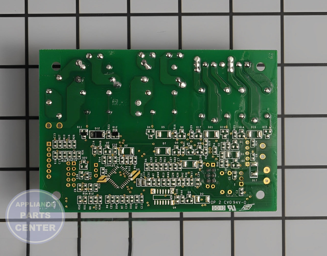 DAUGTHER RELAY BOARD WB27T10893 - Detailed view of circuit board & timer