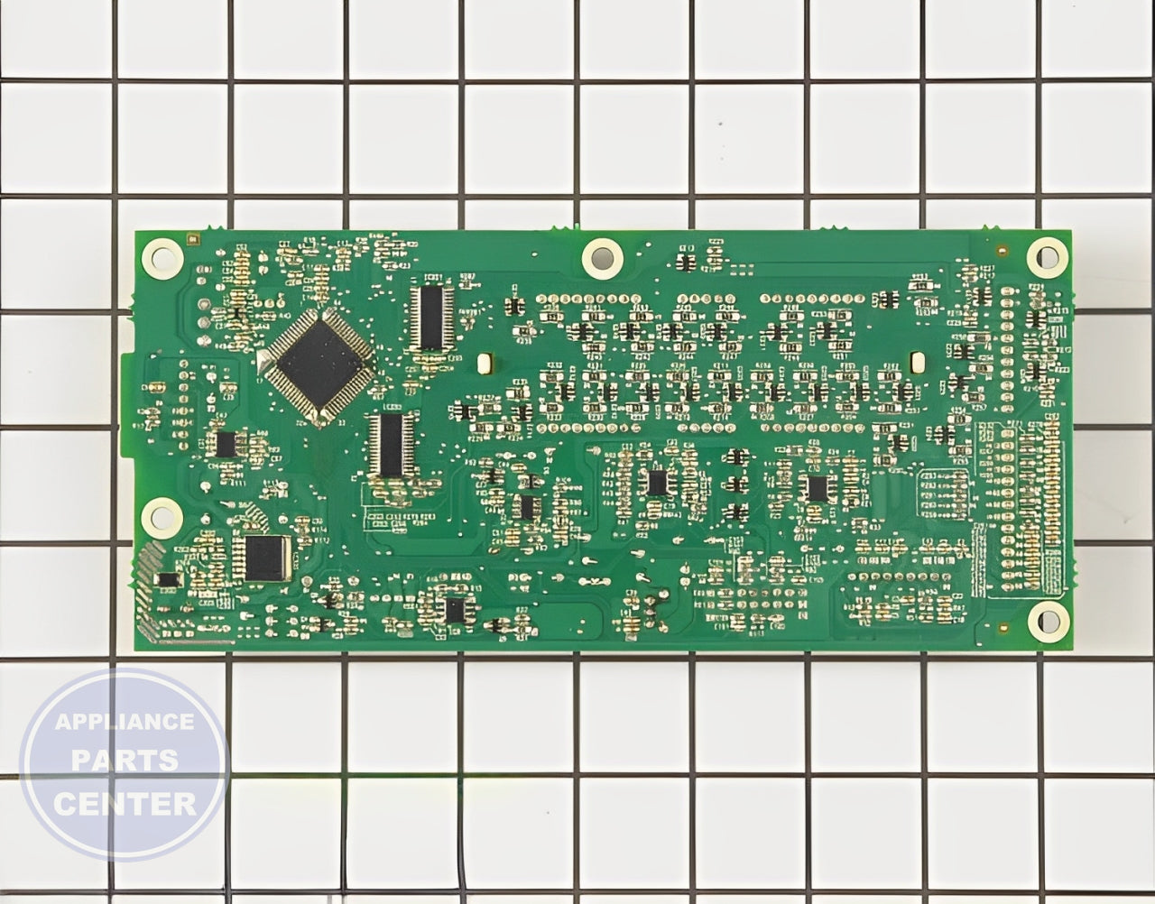 CONTROL DISPLAY MODULE WB27T11067 - Detailed view of timer and control panel