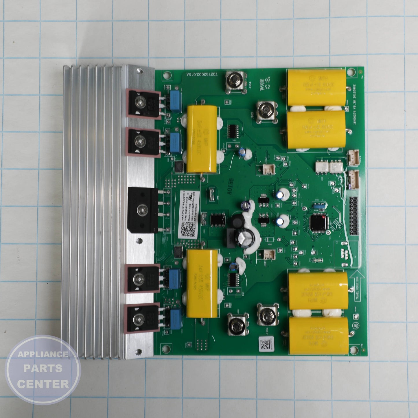 GEH GENERATOR BOARD ASM WB27X27183 - Installation in compatible GEH model displaying key mounting points