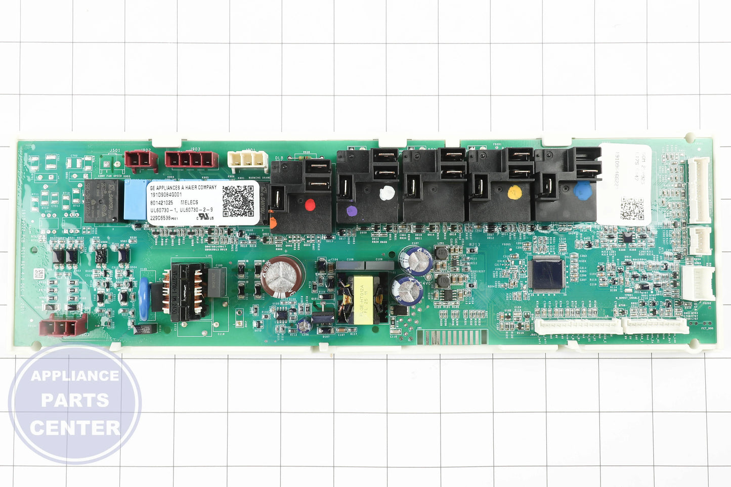 GEH CONTROL RC17 WB27X45316 - Installation in GEH Range showing mounting points
