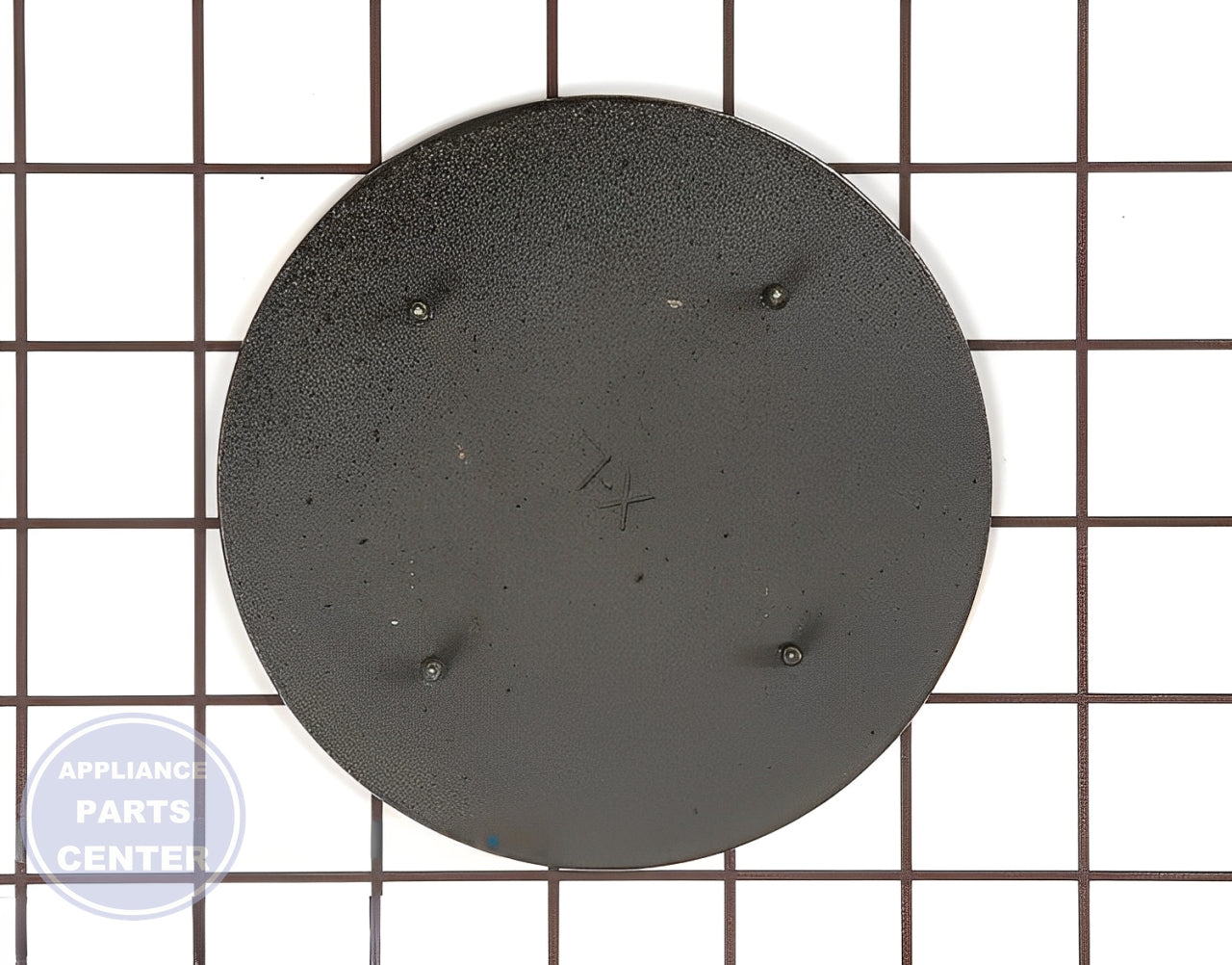 Surface Burner Cap WB28K10213 - Detailed view of optimal flame control for efficient cooking