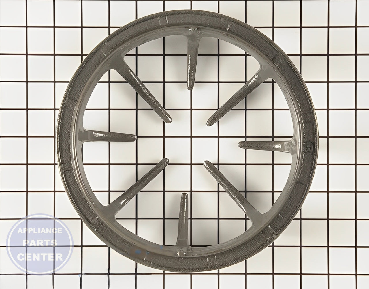 Burner Grate WB31T10007 - Detailed view of grate & griddle combo