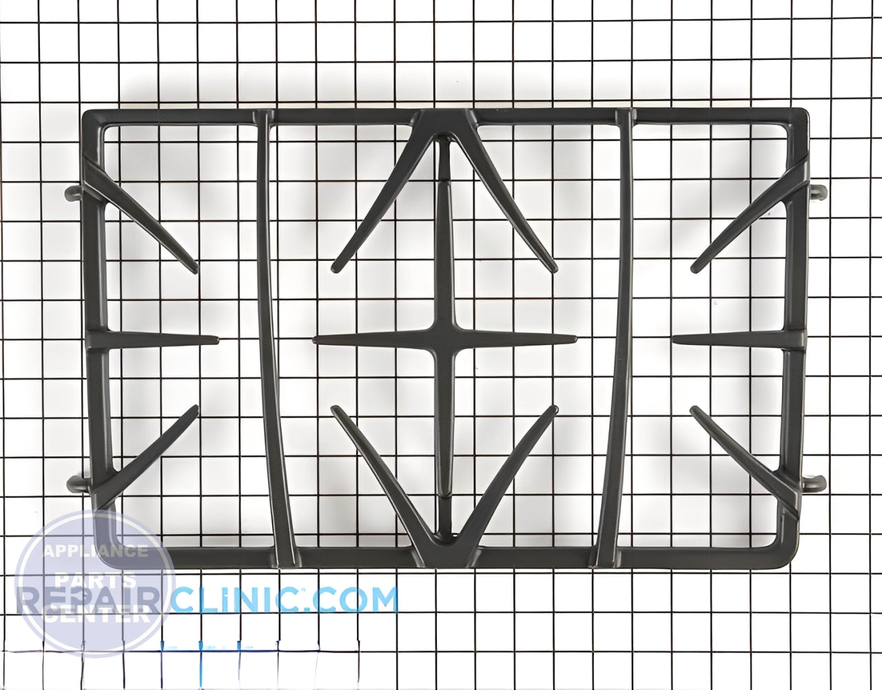 GE Burner Grate WB31T10087 - Main view showing sturdy design for GE Range/Stove/Oven models