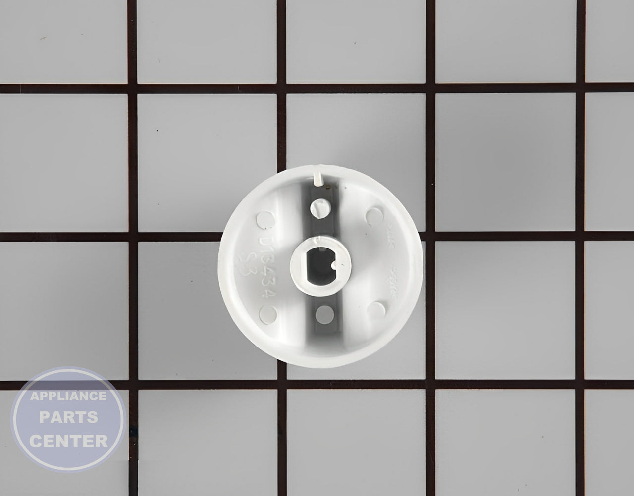 Control Knob WB3K5110 - Side view with specific measurements