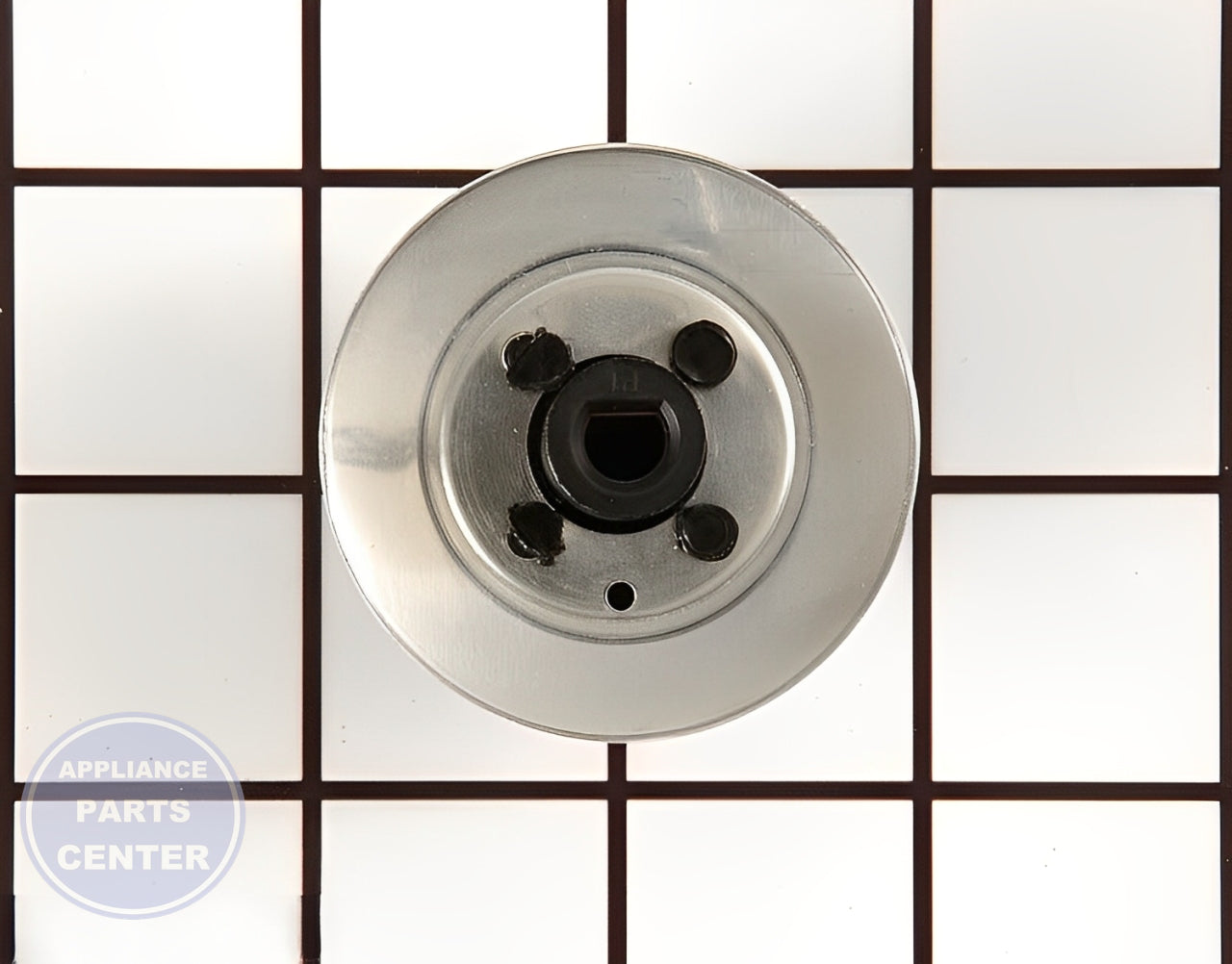 Selector Knob WB3X710 - Side view with 1-inch diameter and precision markings