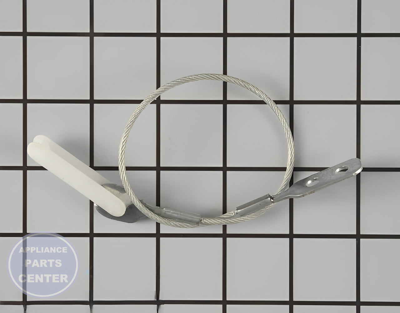 GE DISHWASHER CABLE ASSEMBLY WD01X10393 - Main view showing hinge support for specific models