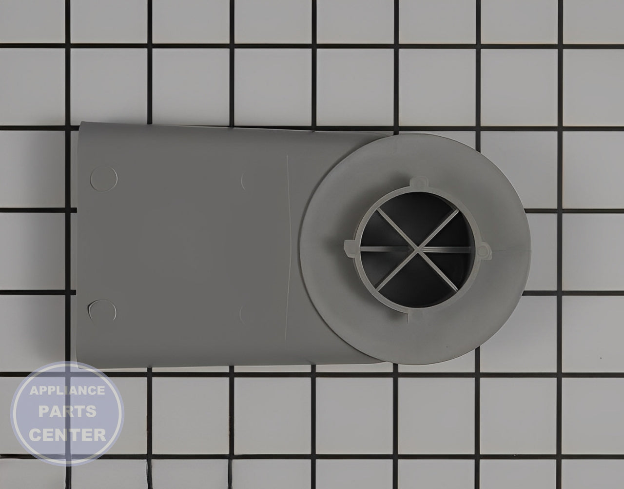 Water Inlet WD12X22158 - Detailed view of Valve & Float assembly