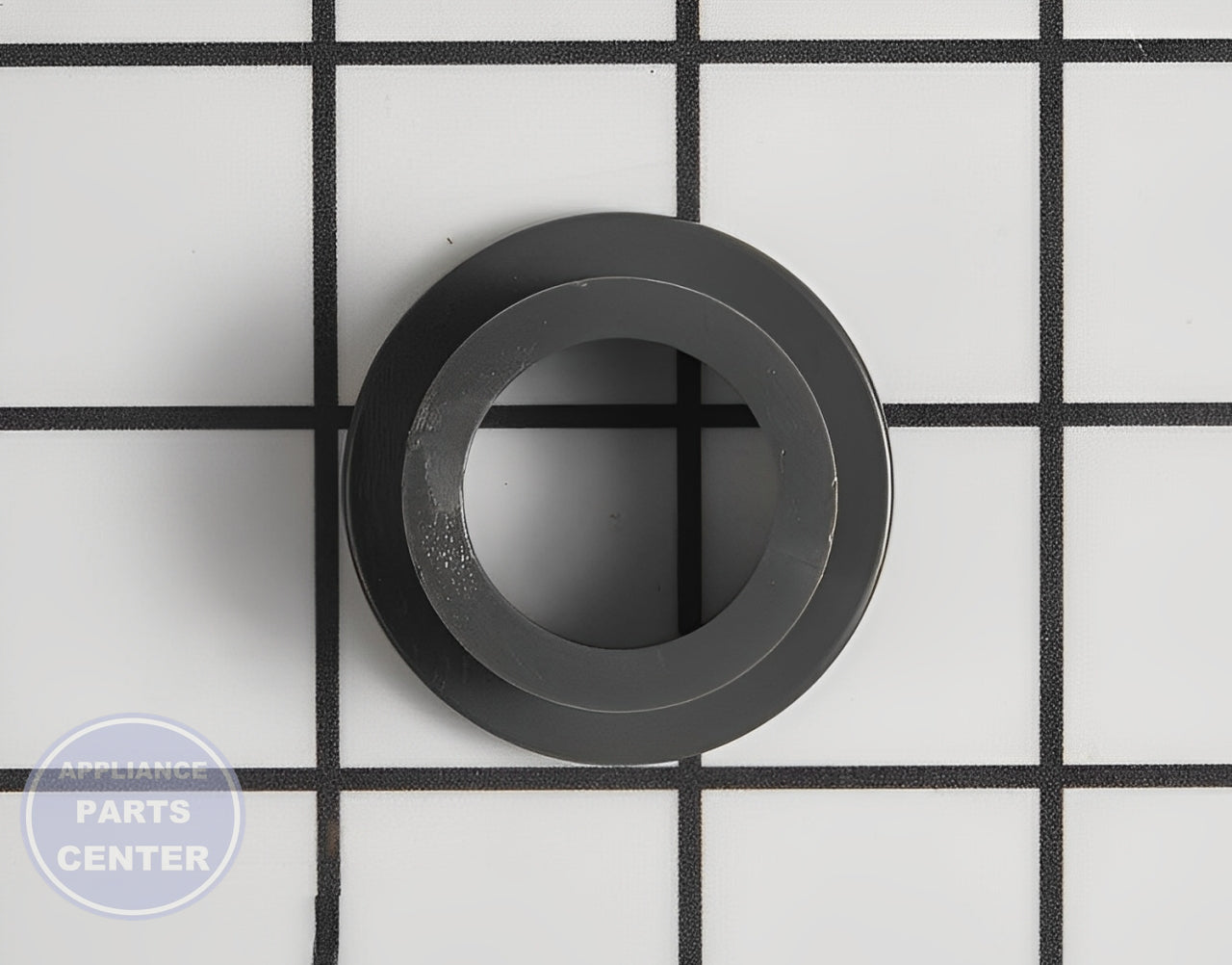 GE DISHWASHER LOWER RACK ROLLER WD12X26146 - Side view with precise measurements for perfect fit