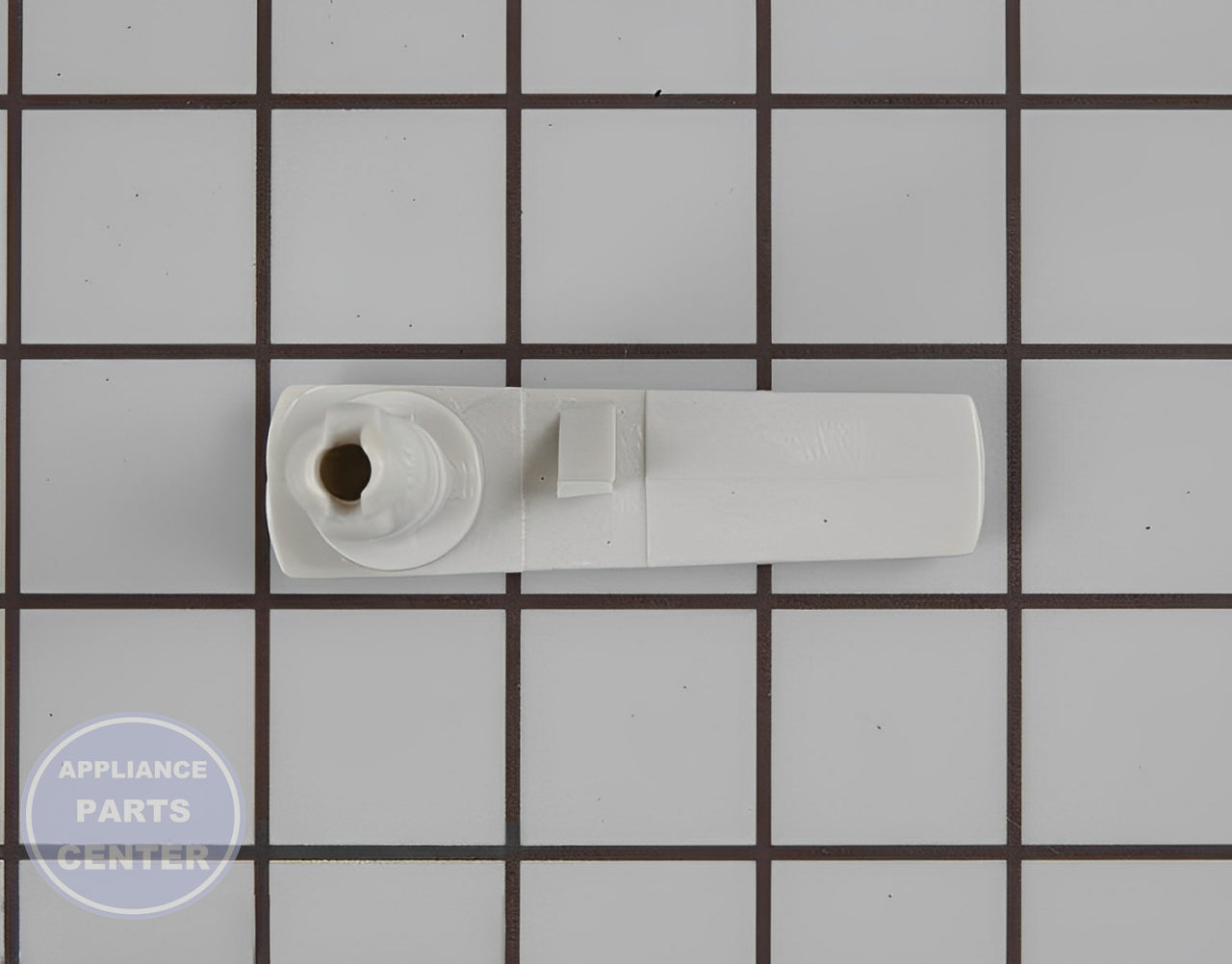 GE DISHWASHER DETERGENT CUP SHAFT WD16X313 - Detailed view of durable construction for long-lasting use