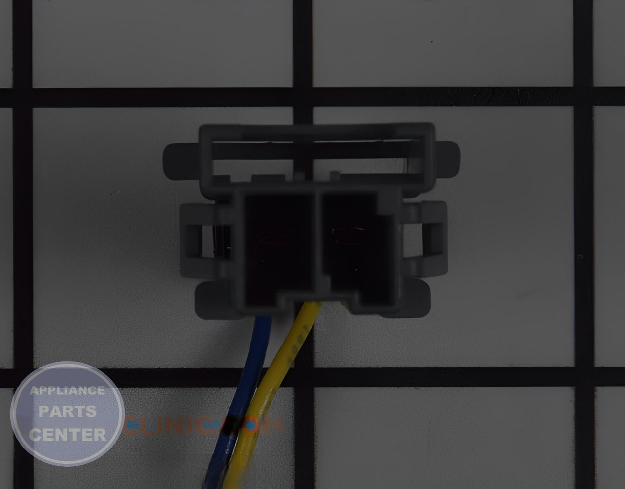 GE DISHWASHER DRAIN PUMP KIT SINGLE SPEED - Side view with specific measurements