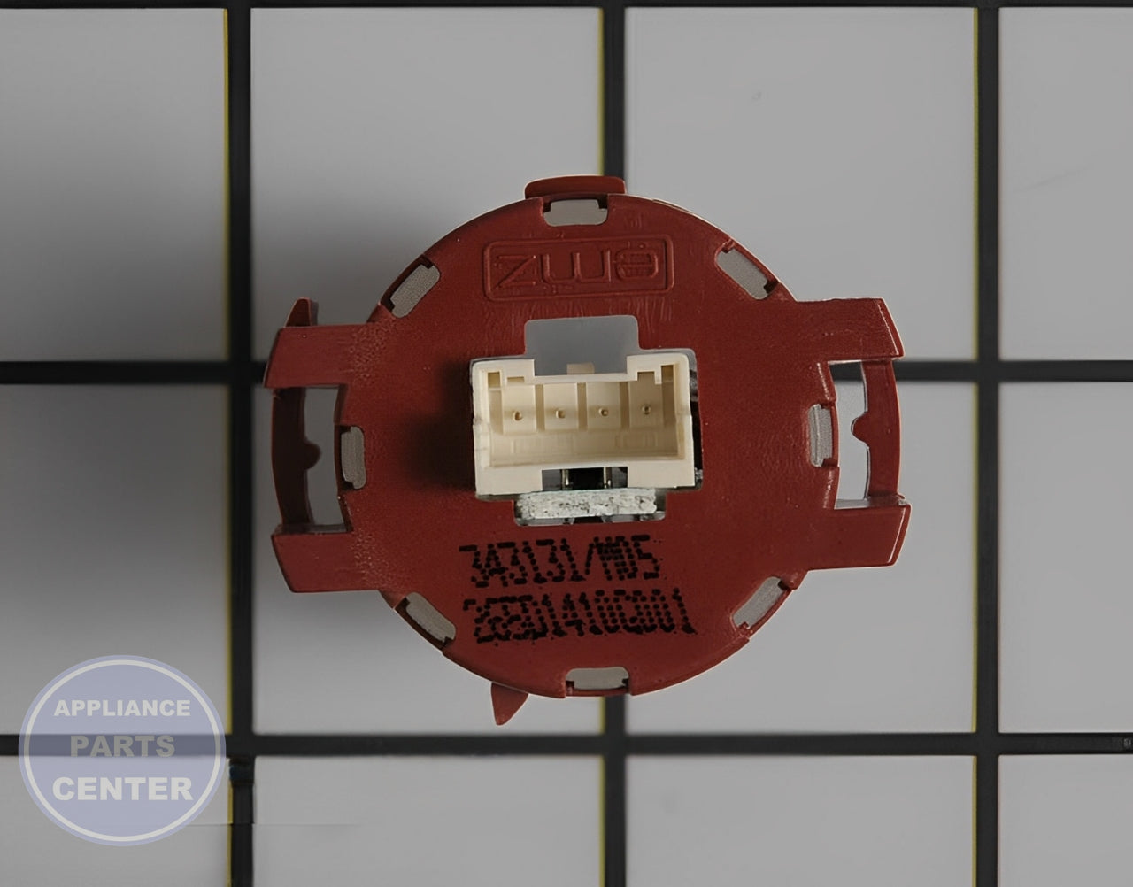 GE DISHWASHER TURBIDITY SENSOR WD21X10494 - Side view with precise water clarity measurement specs