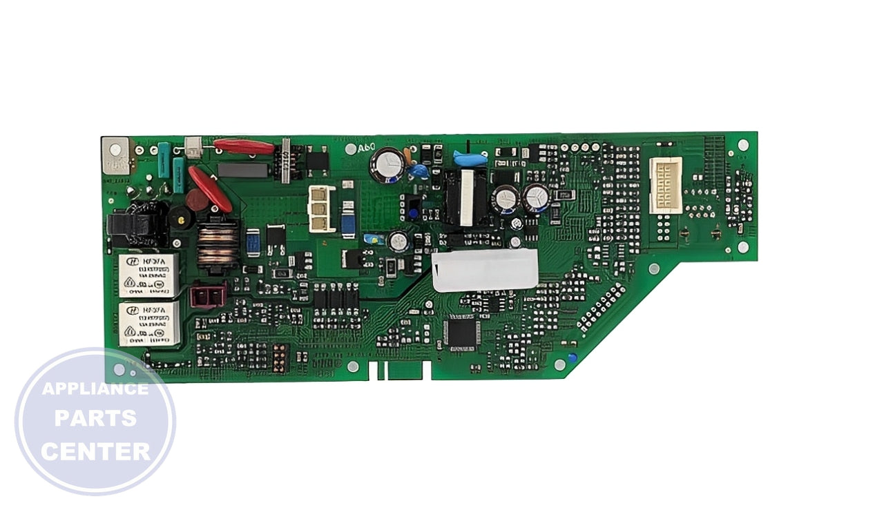 GE DISHWASHER ELECTRONIC CONTROL BOARD WD21X24901 - Detailed view of electronic connections and technical features