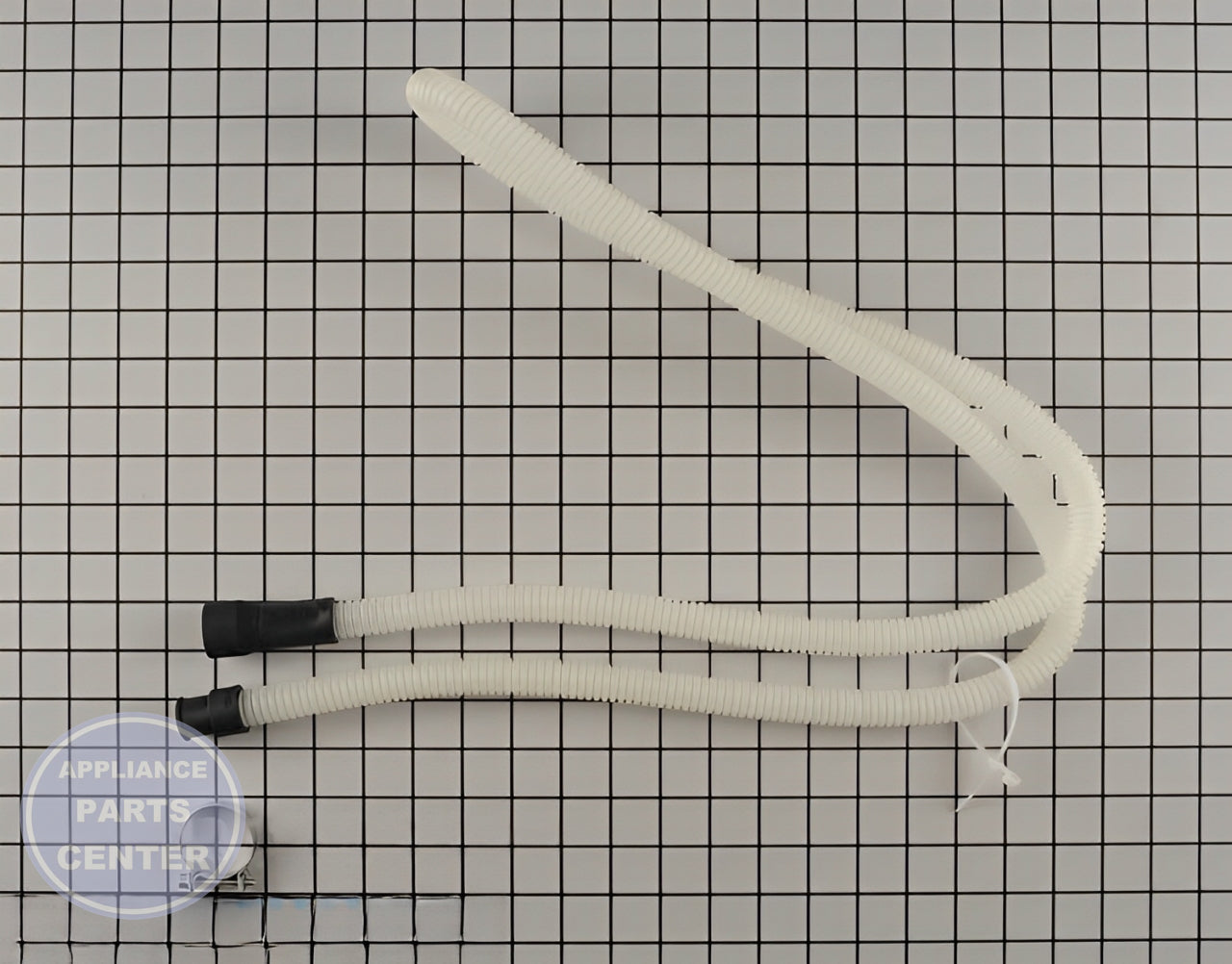 GE DISHWASHER DRAIN TUBE ASSEMBLY WD24X10045 - Main view showing efficient draining for GE Dishwasher models