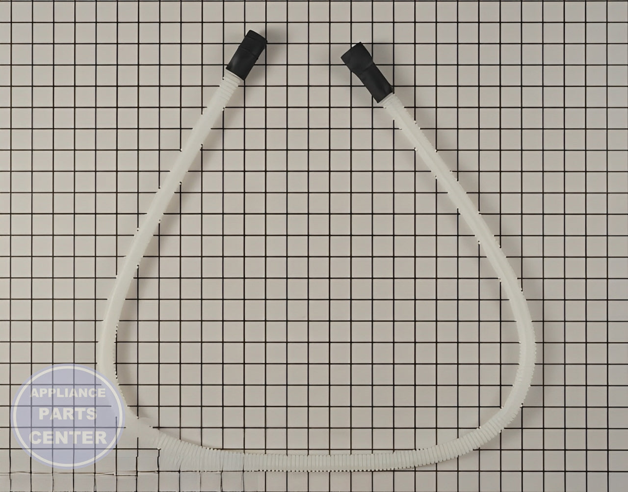 GE DISHWASHER DRAIN TUBE ASSEMBLY WD24X10062 - Main view showing efficient water drainage for GE dishwashers