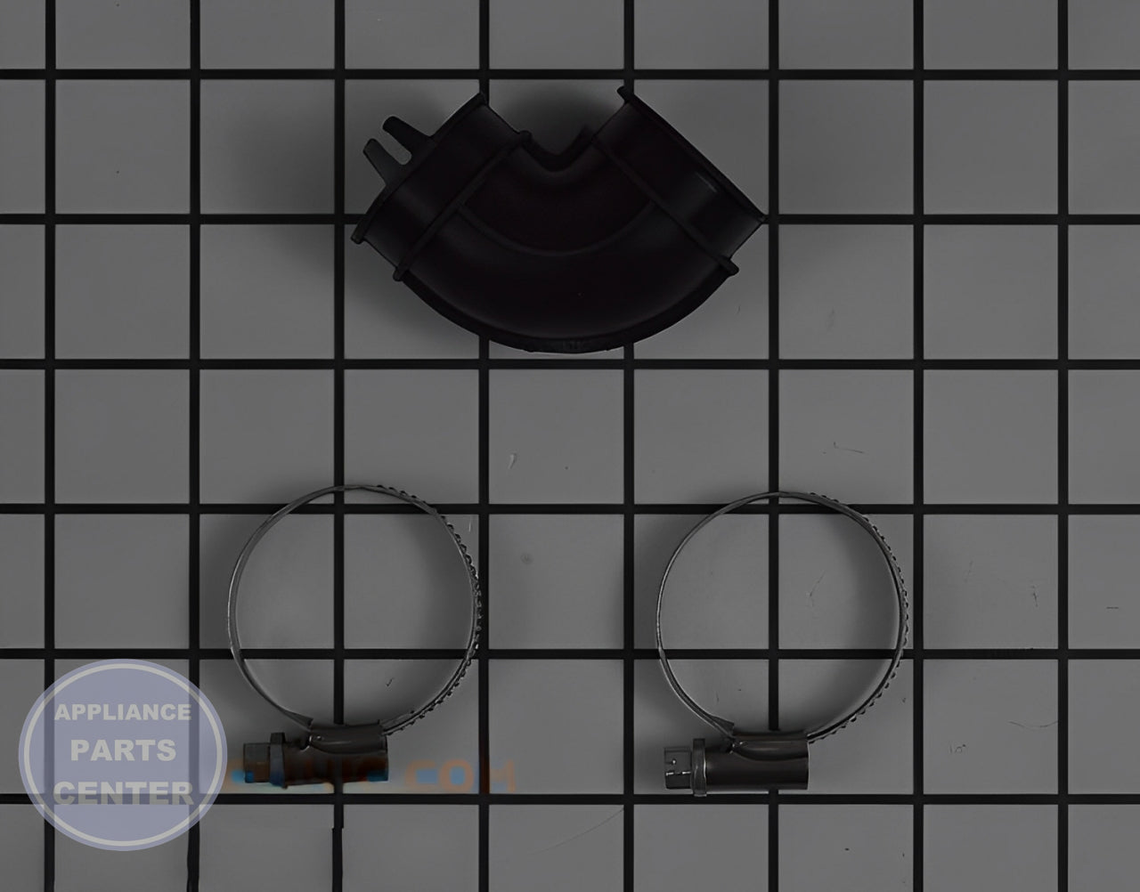 GE ELBOW HOSE AND CLAMPS KIT WD24X33918 - Main view showing high-quality hose for GEN Dishwasher models