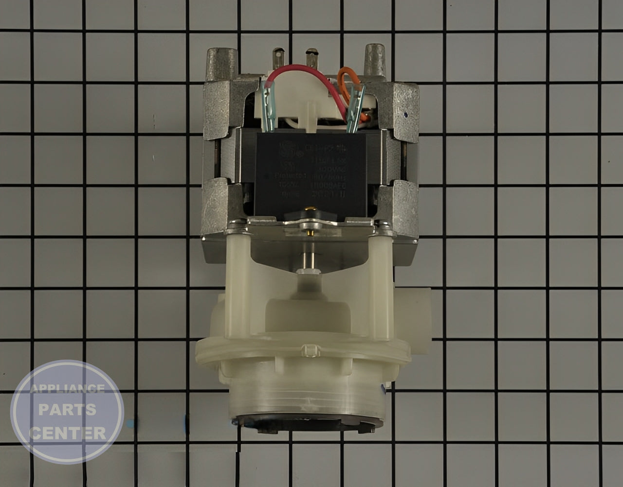 GE DISHWASHER PUMP AND MOTOR ASSEMBLY WD26X10053 - Installation in GEN Dishwasher showing key mounting points