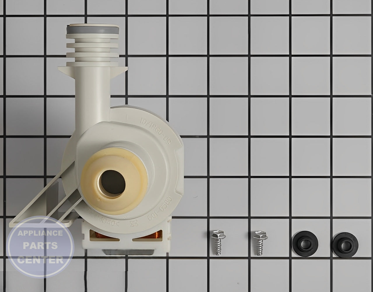 GE DISHWASHER DRAIN PUMP KIT WD26X22719 - Detailed view of durable construction for reliable performance