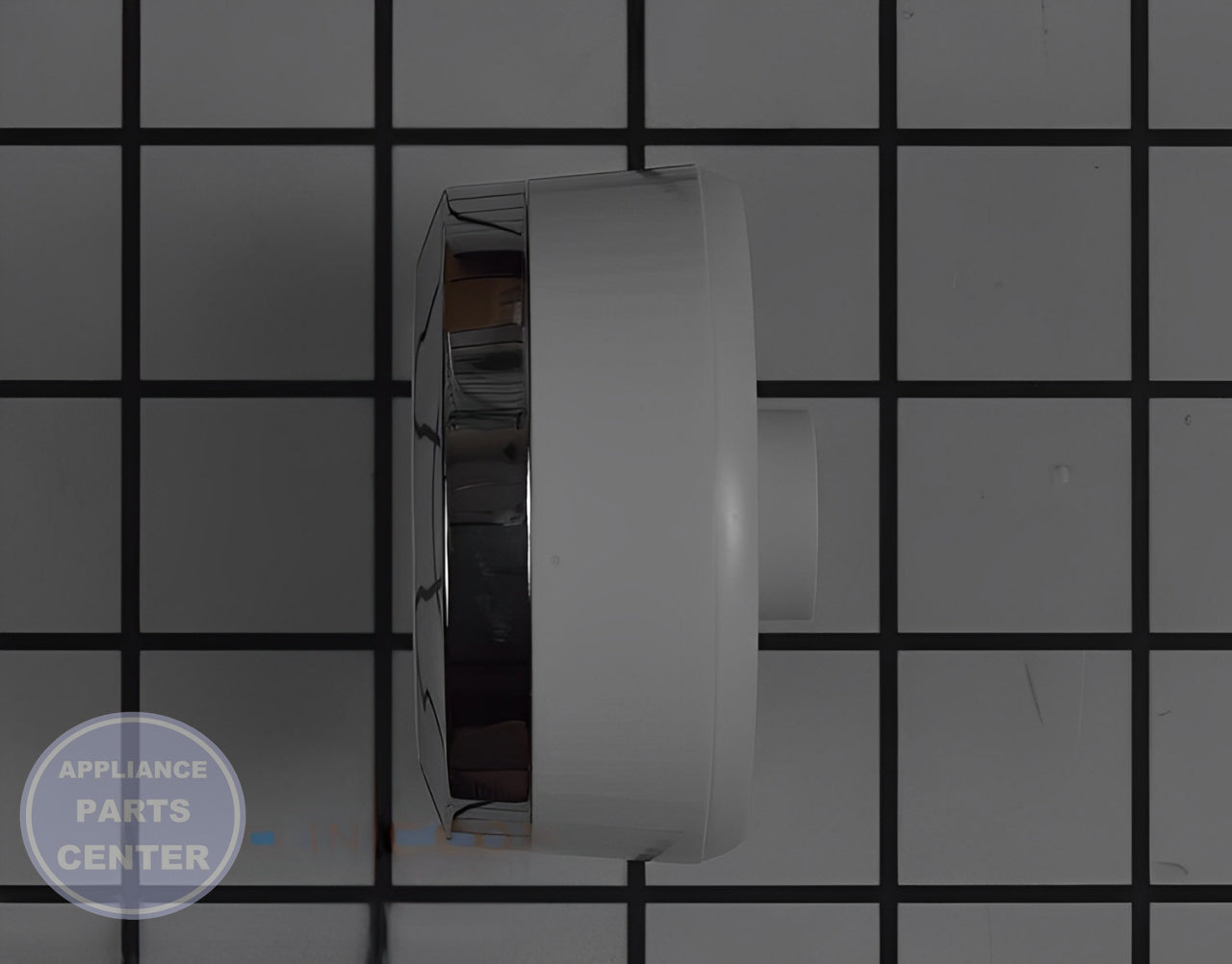 GE WASHER DRYER MAIN TIMER KNOB ASSEMBLY WE01X24552 - Side view with exact measurements