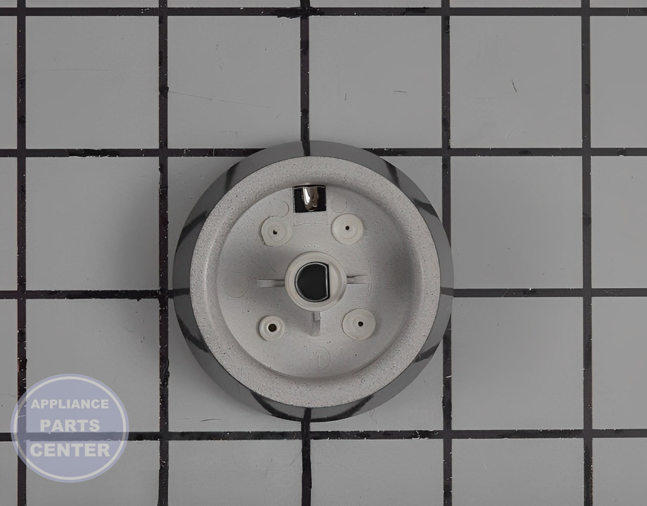 GE CONTROL KNOB WE01X30638 - Side view with precise settings