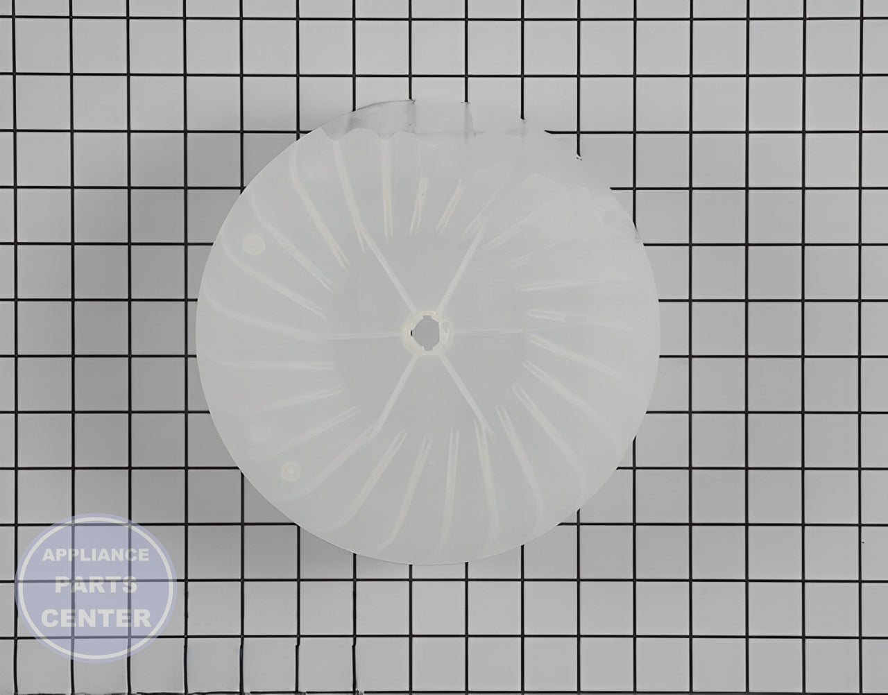 GE BLOWER WHEEL WE16X28 - Detailed view of durable construction
