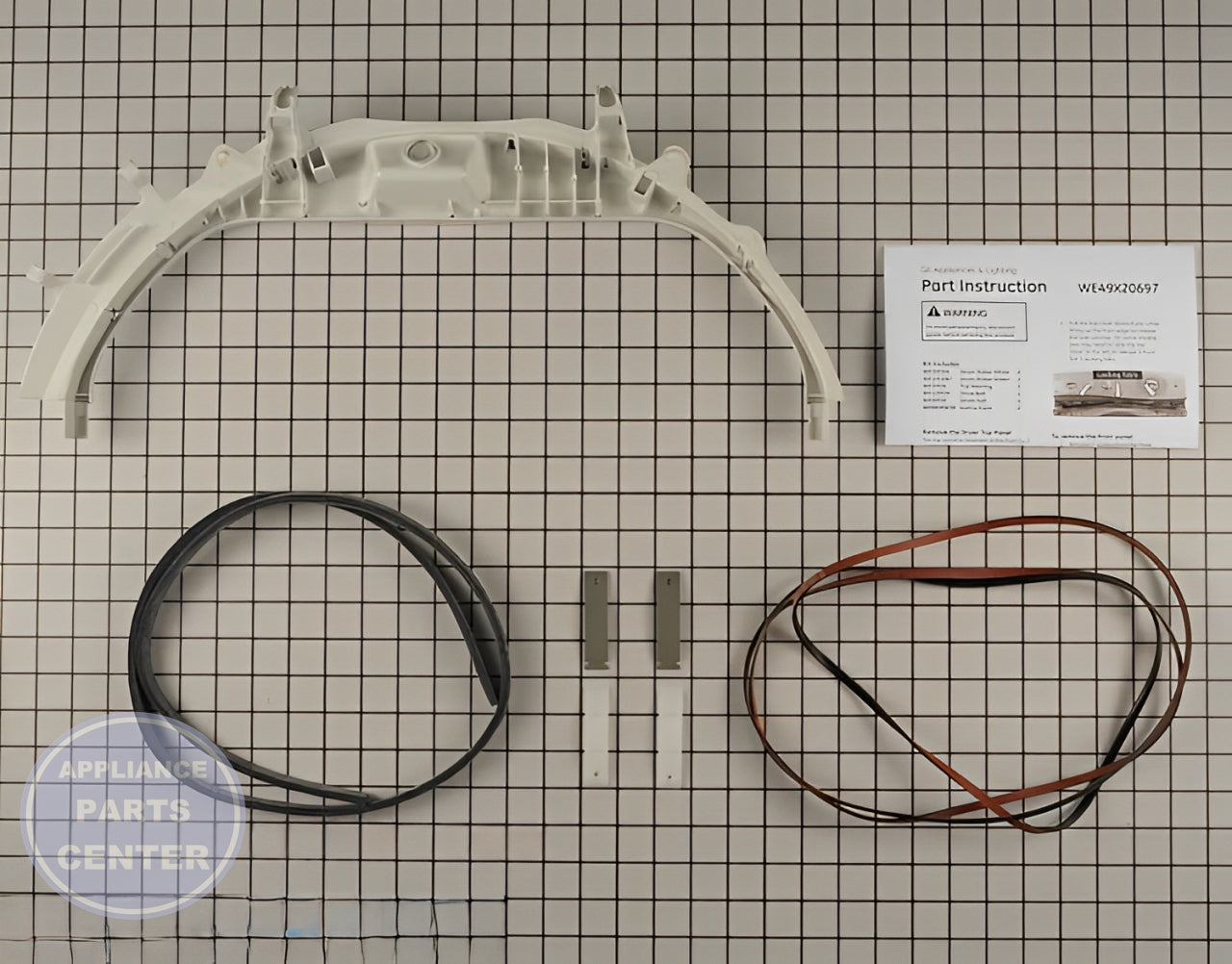 GE DRYER BEARING REPAIR KIT WE49X20697 - Detailed view of high-quality technical details