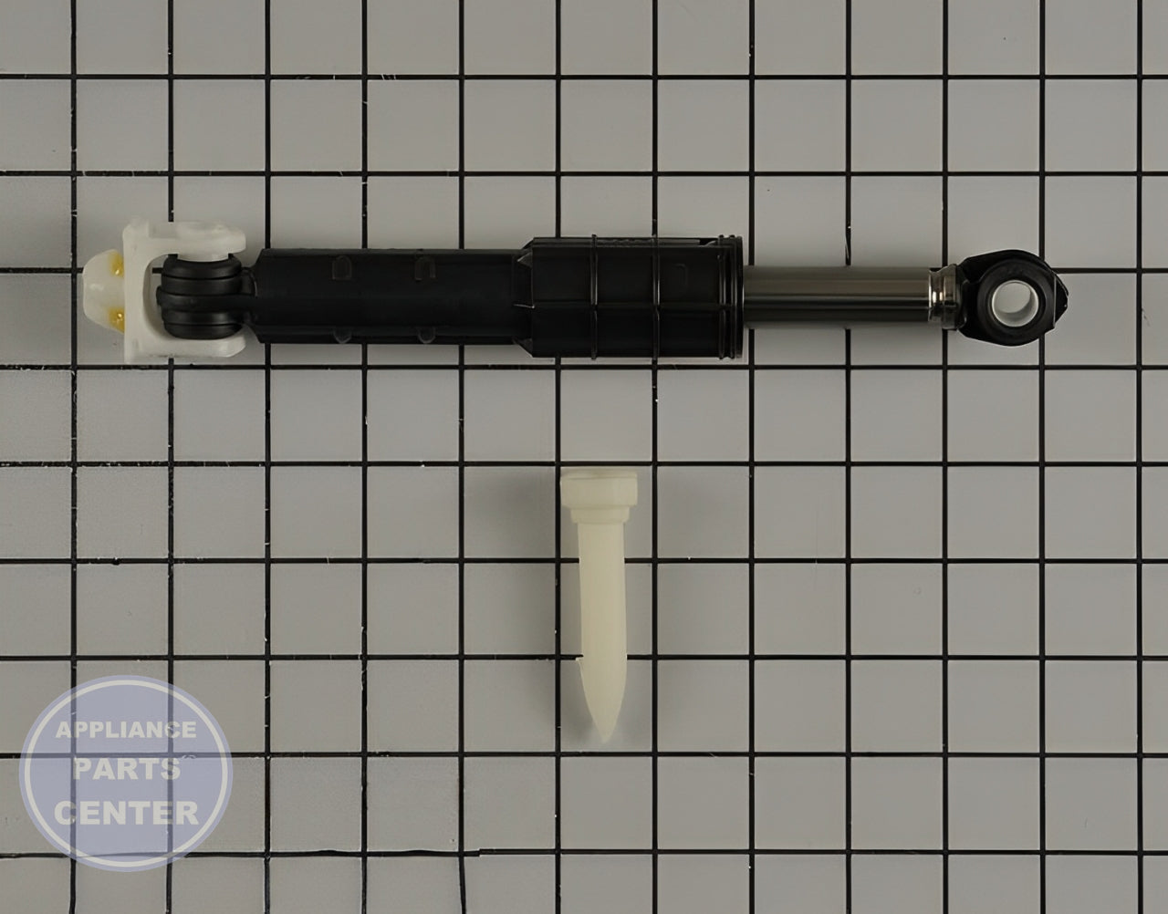 GE WASHER DAMPER SHOCK WH01X20826 - Detailed view of suspension and shock absorption details
