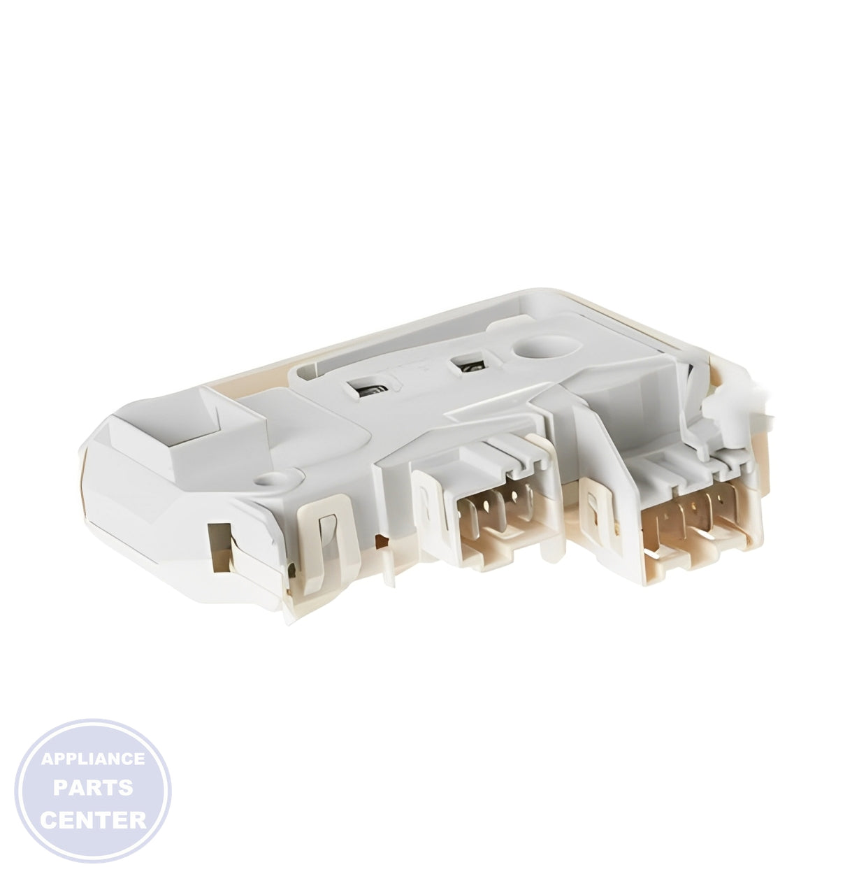GE WASHER DOOR LOCK AND SWITCH ASSEMBLY WH10X10008 - Installation in GE Washer Model XYZ showing key mounting points