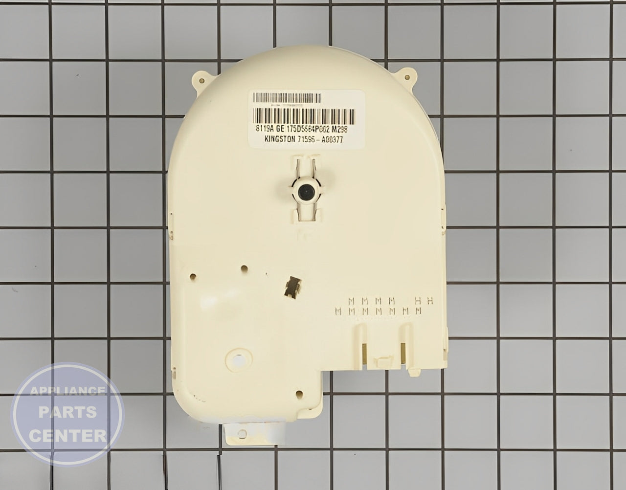 WH12X10337 Timer - Side view with 6 x 4 inches dimensions