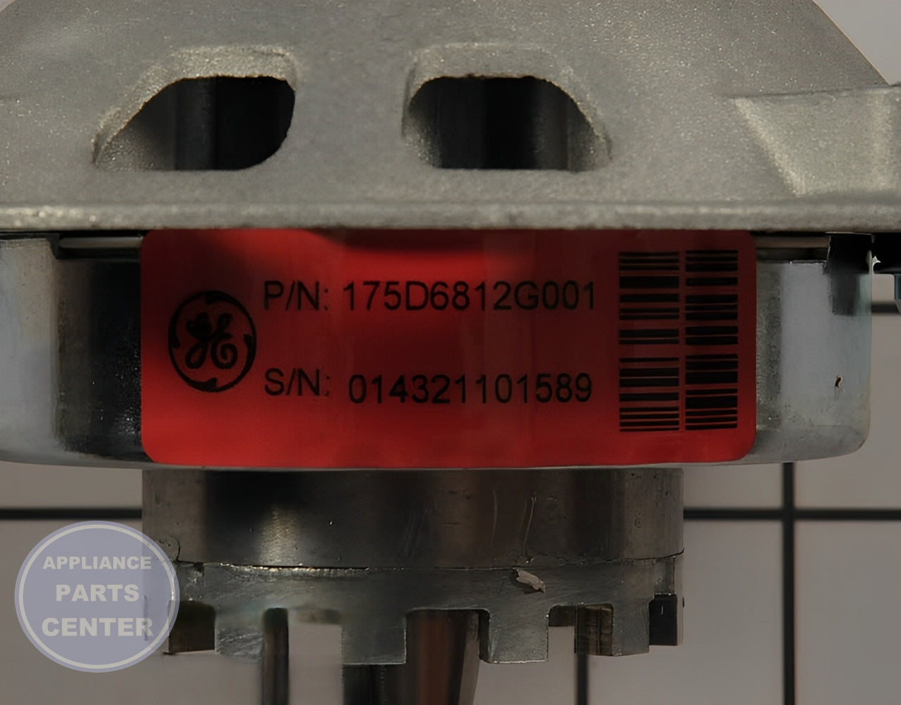 GE Washer Drive Shaft and Agitator Shifter WH38X10019 - Detailed view of transmission and clutch details