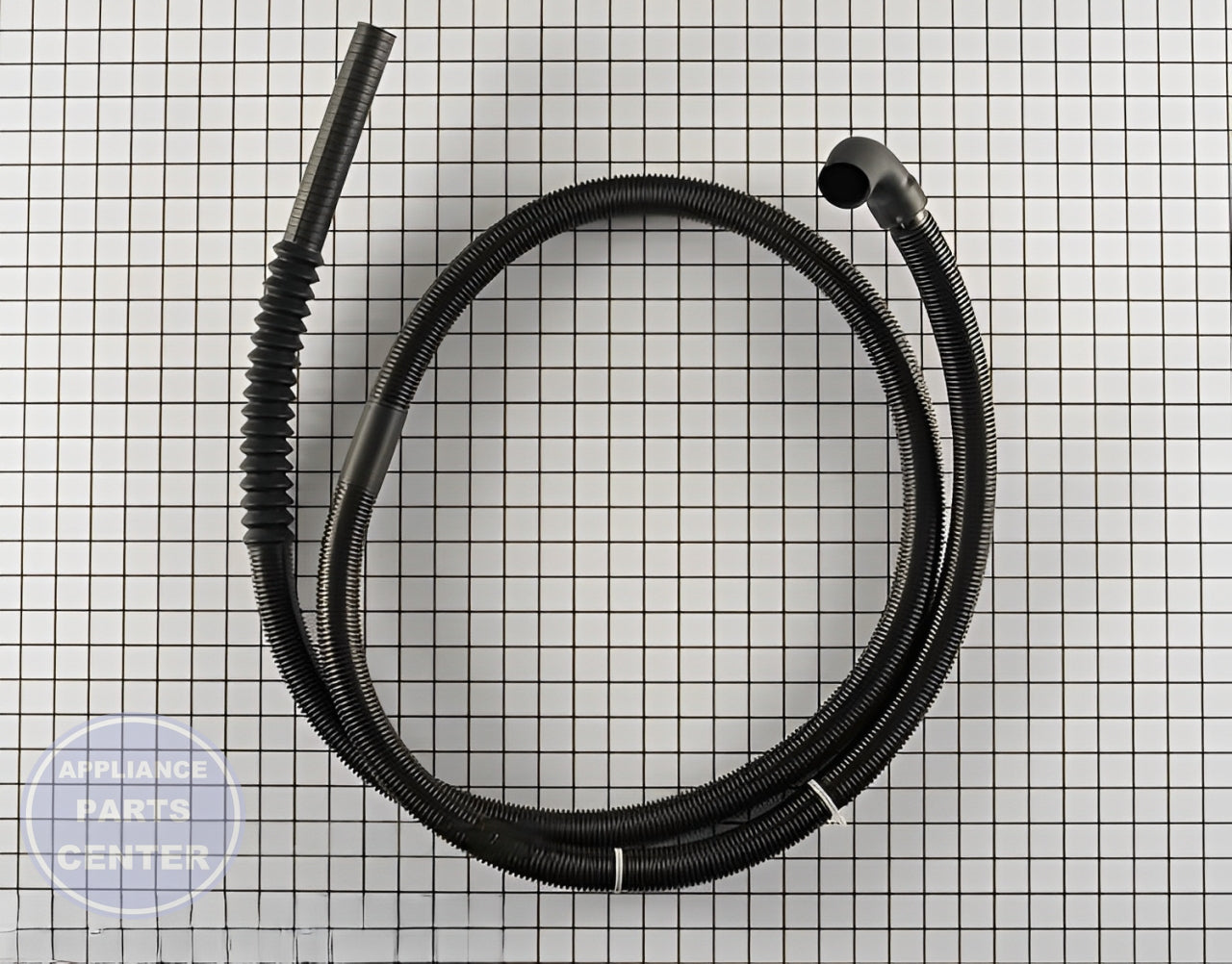 GE WASHER DRYER DRAIN HOSE ASSEMBLY WH41X26574 - Main view showing efficient water drainage for GEN models