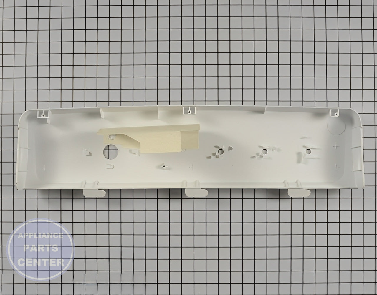GE DISHWASHER BACKSPLASH ASSEMBLY WH42X10901 - Detailed view highlighting technical details