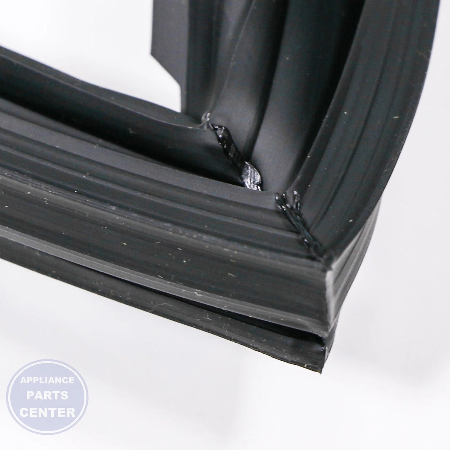 GASKET- FR WP12550107Q - Side view with precise sealing specifications