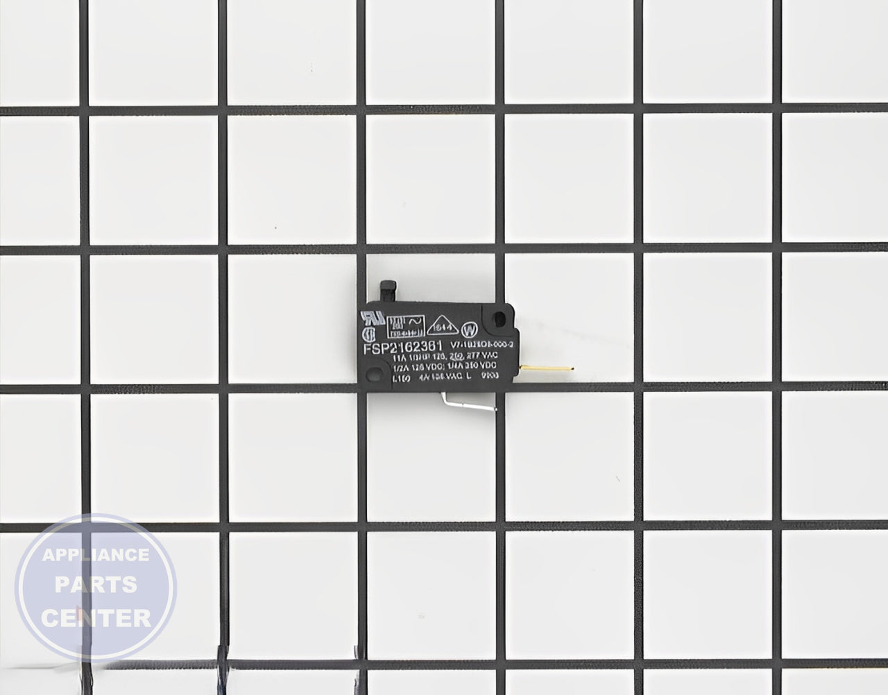WHIRLPOOL SWITCH WP2162361 - Main view showing compatibility with WPL models
