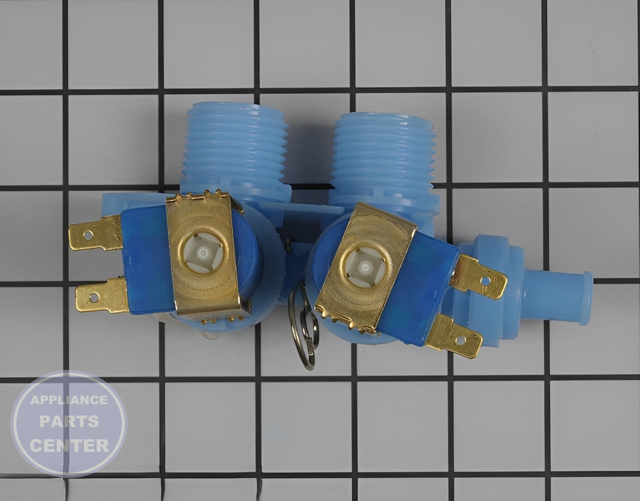WHIRLPOOL WATER VALVE WP22002360 - Side view with 50 lbs pressure capacity