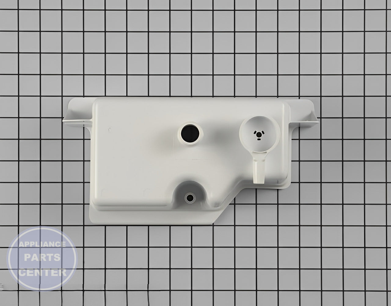WHIRLPOOL REFRIGERATOR WATER PAN WP2324334 - Detailed view of durable construction
