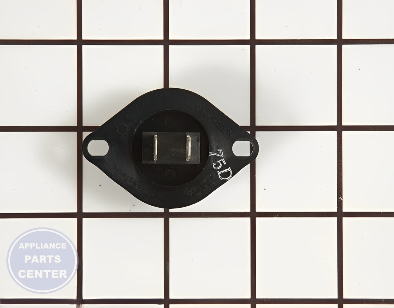 WHIRLPOOL THERMISTOR WP35001191 - Detailed view of temperature regulating sensor