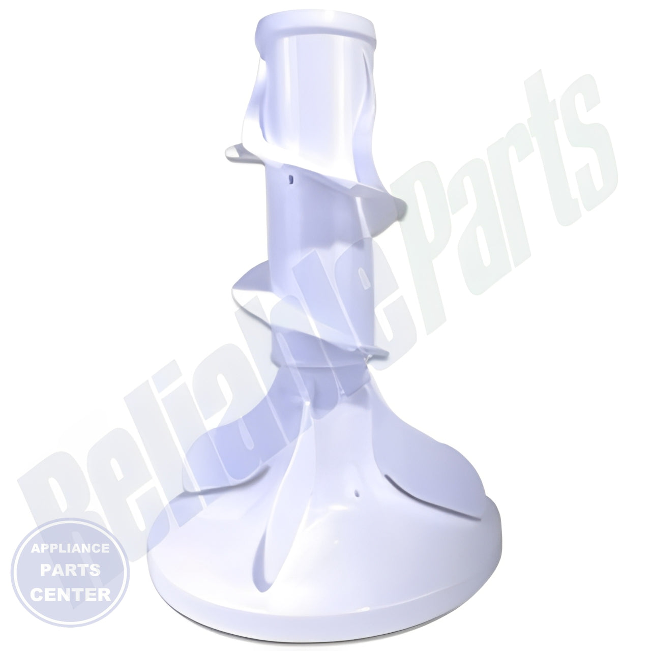 WHIRLPOOL AGITATOR WP3951744 - Side view with durable construction and precise specifications