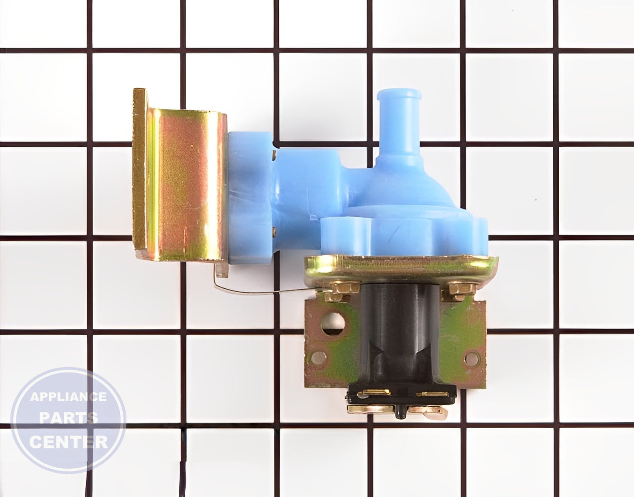 Whirlpool Dishwasher Inlet Valve WP4171000 - Installation in Whirlpool model showing key mounting points