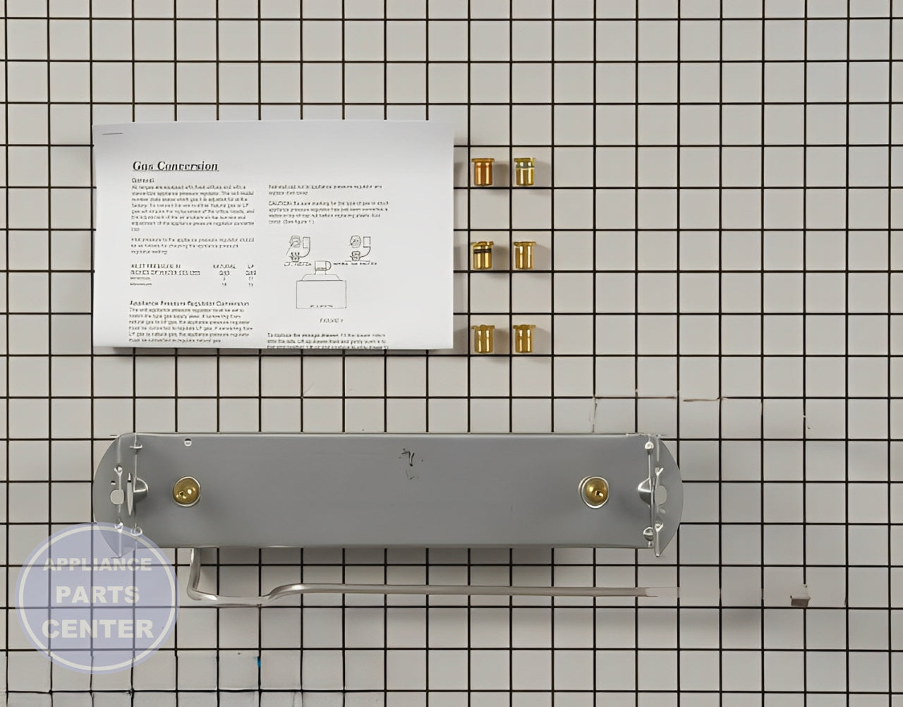 WHIRLPOOL FITTING WP5787M052-60 - Main view showing gas flow control for WPL models